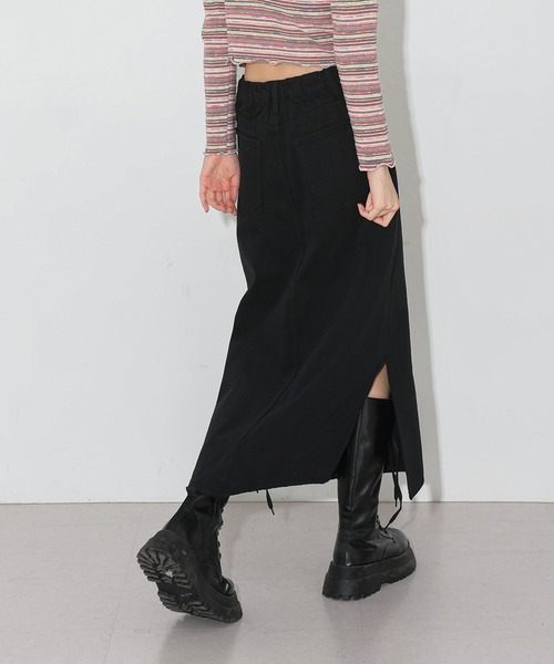 「FOLLOWIN」 ロングスカート FREE ブルー レディース_画像8