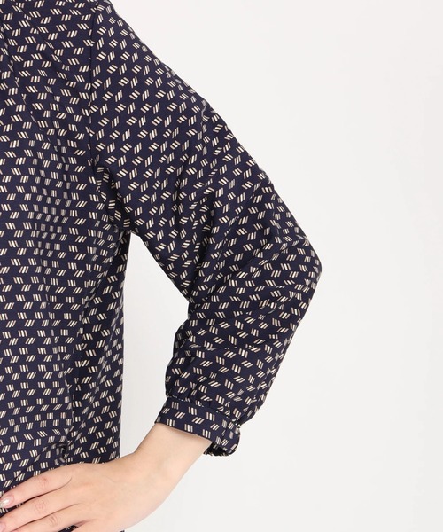 「STRAWBERRY-FIELDS」 長袖ブラウス 2 ライトベージュ レディース_画像8