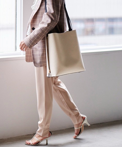 「E'POR」 トートバッグ FREE オフホワイト レディース_画像2