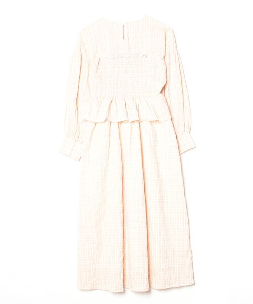 「merry jenny」 長袖ワンピース FREE オレンジ レディース_画像2