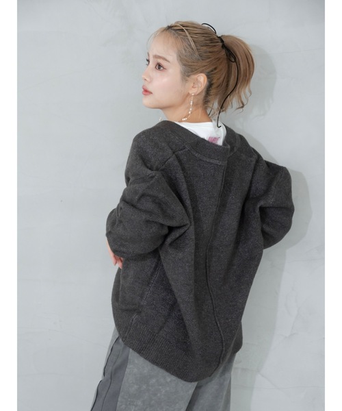 「JUMELLE」 長袖ニット FREE オートミール レディース_画像2