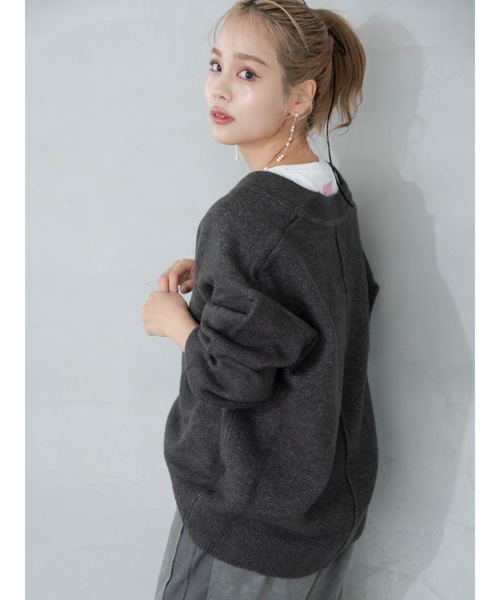 「JUMELLE」 長袖ニット FREE オートミール レディース_画像5