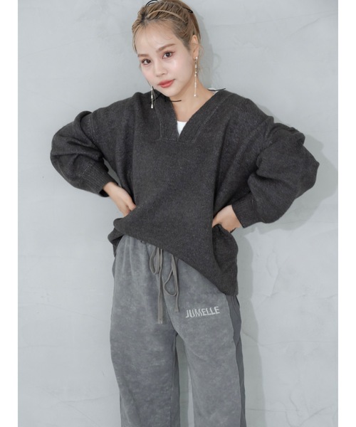 「JUMELLE」 長袖ニット FREE オートミール レディース_画像7