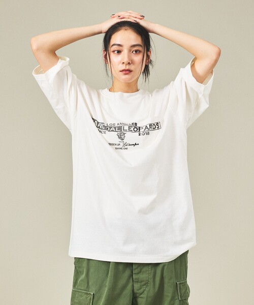 AMERICANA（アメリカーナ） tシャツ 半袖 レディース : ZOZOTOWN Yahoo