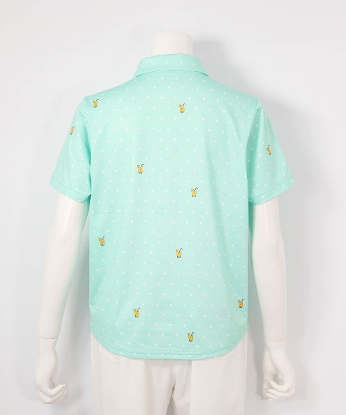 Picone CLUB（ピッコーネクラブ） tシャツ 半袖 速乾 ドリンクドット柄