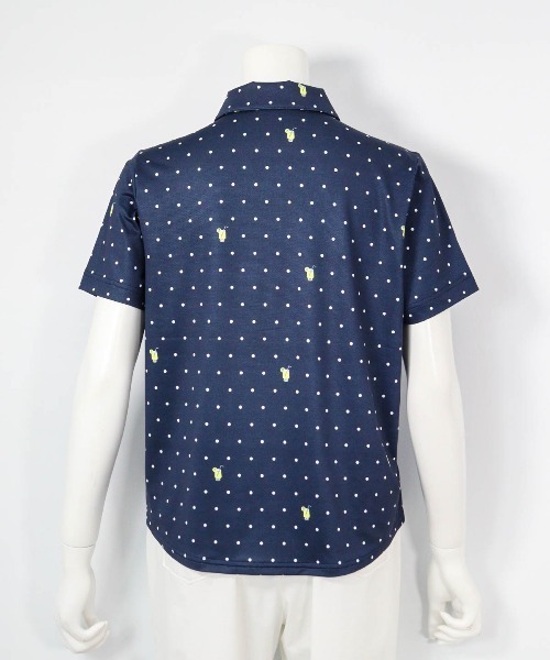 Picone CLUB（ピッコーネクラブ） tシャツ 半袖 速乾 ドリンクドット柄