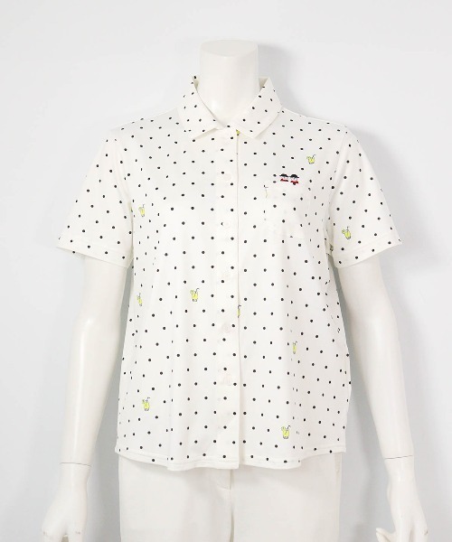 Picone CLUB（ピッコーネクラブ） tシャツ 半袖 速乾 ドリンクドット柄