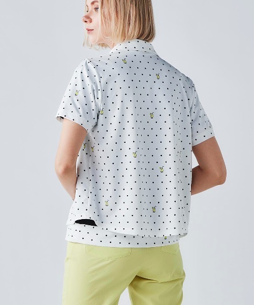 Picone CLUB（ピッコーネクラブ） tシャツ 半袖 速乾 ドリンクドット柄