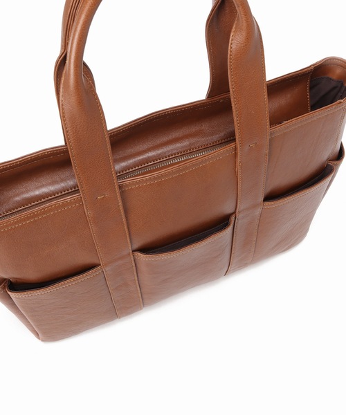 「SEEKER」 トートバッグ FREE キャメル メンズ_画像8