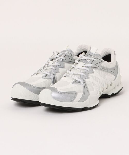 スニーカー ECCO BIOM AEX レディース 本革 スニーカー GORE-TEX防水 レディース