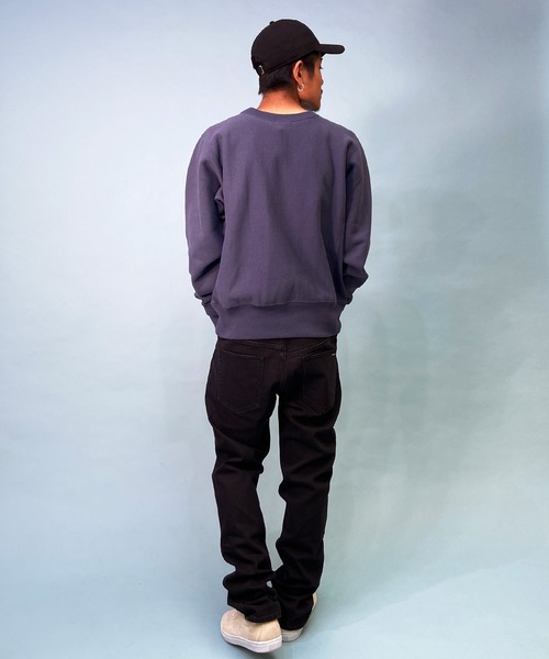 「Champion」 スウェットカットソー L ブラック メンズ_画像5