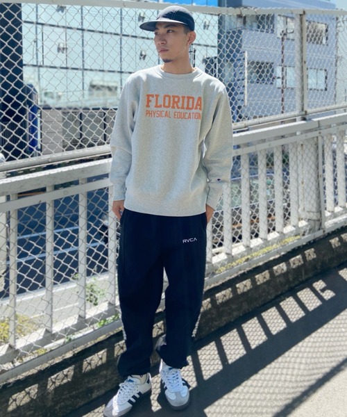 「Champion」 スウェットカットソー L ブラック メンズ_画像9