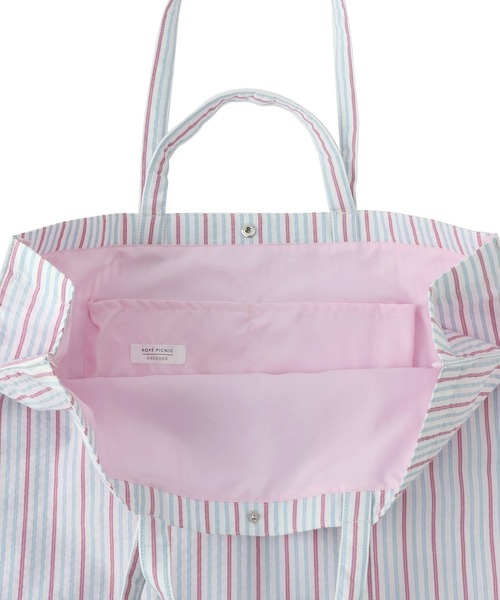 ROPE' PICNIC（ロペ ピクニック） トートバッグ ストライプビッグ