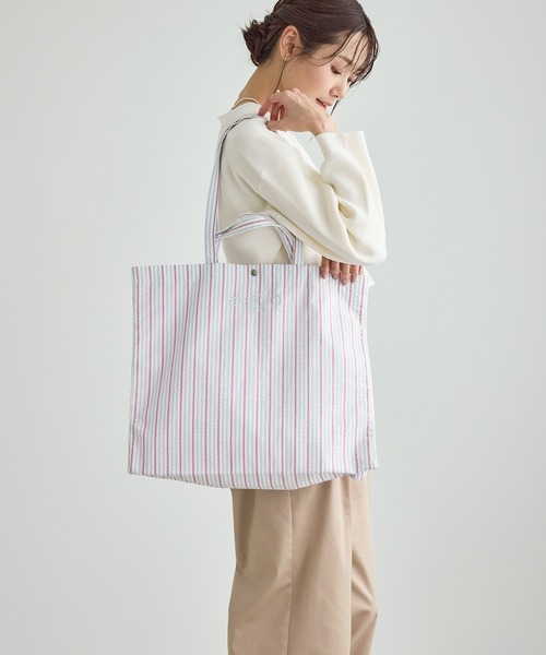 ROPE' PICNIC（ロペ ピクニック） トートバッグ ストライプビッグ