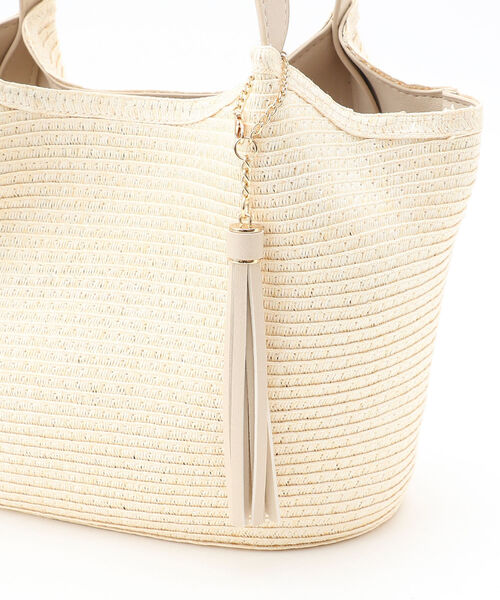 「Afternoon Tea」 ハンドバッグ ONE SIZE ベージュ レディース_画像3