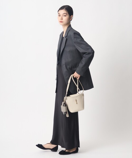 「TOFF&LOADSTONE」 ショルダーバッグ 00 グレー レディース_画像3