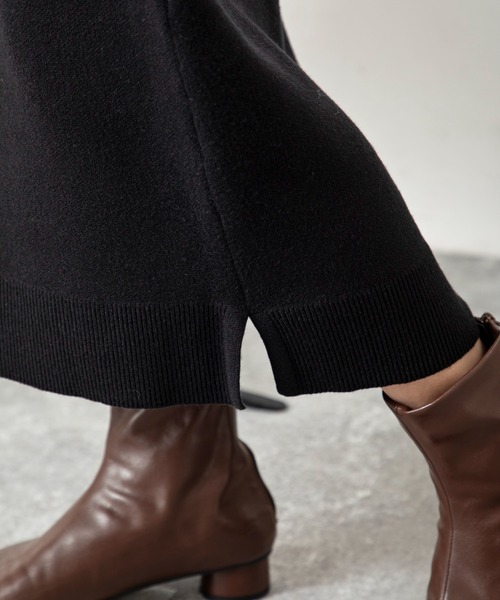 「MILLION CARATS」 長袖ワンピース FREE ブラック レディース_画像9