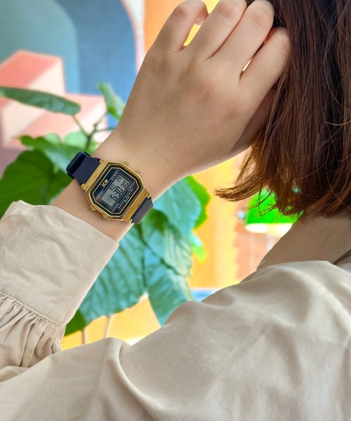 「ICE WATCH」 デジタル腕時計 - ブラック×シルバー レディース_画像9