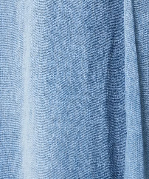 「CHIC STYLE」 ロングスカート L ブルー レディースの画像9