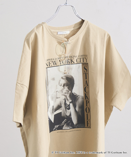 新品タグ付き　JOURNAL STANDARD クリアコットン ポンチョTシャツ JOURNAL STANDARD（ジャーナルスタンダード） tシャツ LIFE PICTURE