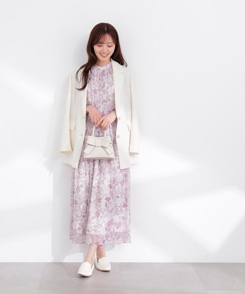 美品 Col Pierro/ESTNATION テーラードジャケット 白 38 PROPORTION BODY DRESSING（プロポーションボディドレッシング