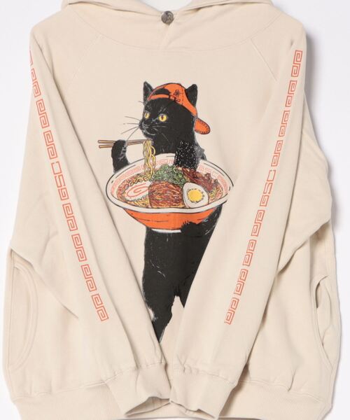 「go slow caravan」 プルオーバーパーカー LARGE アイボリー メンズ_画像3