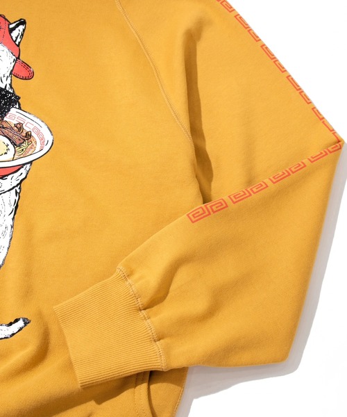 「go slow caravan」 プルオーバーパーカー LARGE アイボリー メンズ_画像9