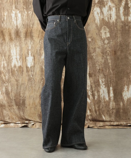 HARE（ハレ） ジーンズ 「NARRIL」KUROKI DENIM WIDE PANTS メンズ