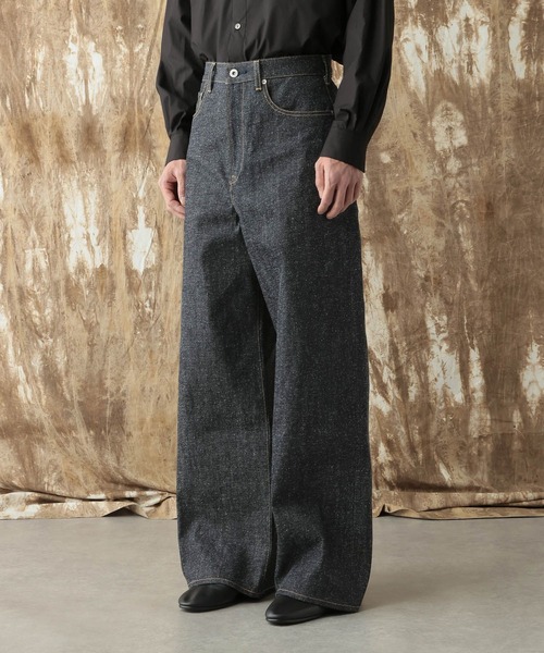 HARE（ハレ） ワイドパンツ ジーンズ 「NARRIL」KUROKI DENIM WIDE