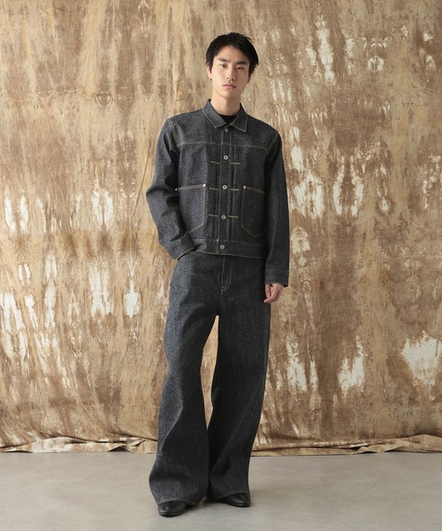 HARE（ハレ） ワイドパンツ ジーンズ 「NARRIL」KUROKI DENIM WIDE
