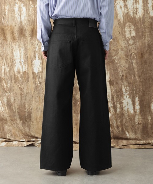 HARE（ハレ） ワイドパンツ ジーンズ 「NARRIL」KUROKI DENIM WIDE