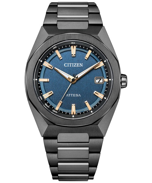 CITIZEN 八角形電波時計 挑戦に、揺るぎない1秒を。|ATTESA（アテッサ）[CITIZEN-シチズン]