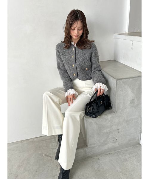 SNIDEL（スナイデル） パンツ 0 グレー レディース : ZOZOTOWN Yahoo