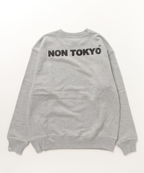 「NON TOKYO」 スウェットカットソー FREE グレー レディース_画像2