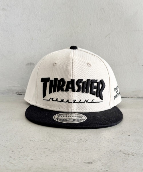 THRASHER（スラッシャー） キャップ 帽子 THRASHER MAGAZINE ロゴ刺繍