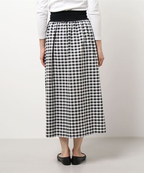 「To b. by agnes b.」 フレアスカート 38 レッド レディース_画像2