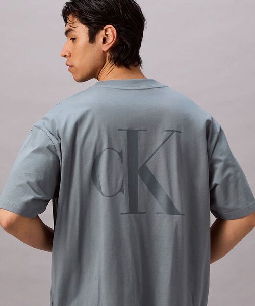 Calvain  ブランドネームデザイン　カットソー ワンピース　T Calvin Klein（カルバン・クライン） tシャツ 「ブランド公式