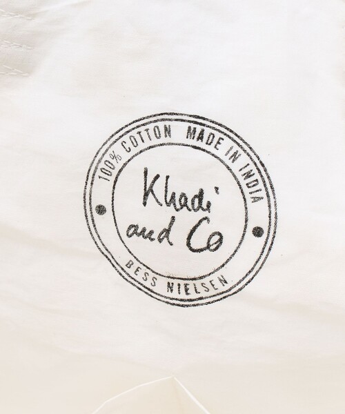 トートバッグ 「Khadi and Co」ABEL BAG/トートバッグ レディースの画像