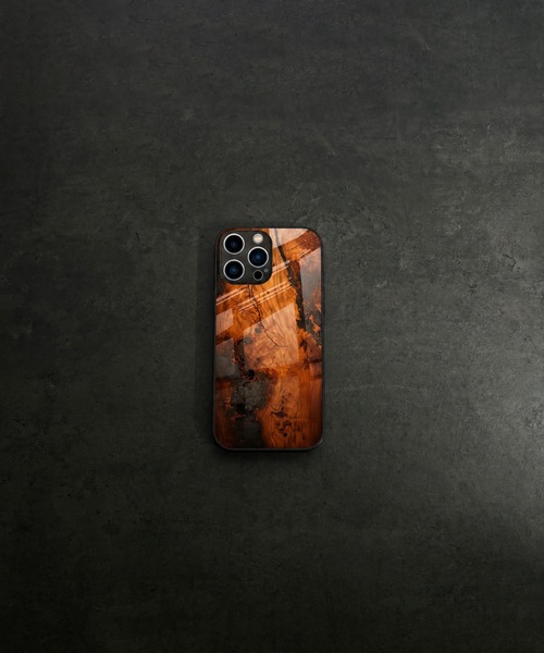 CALIFORNIA OUTFITTERS スマホケース 4E43-SZ ナチュラルウッド
