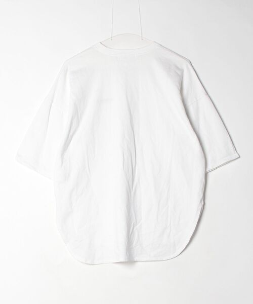 「SACRA」 ワンポイント半袖Tシャツ 38 ホワイト レディース_画像2