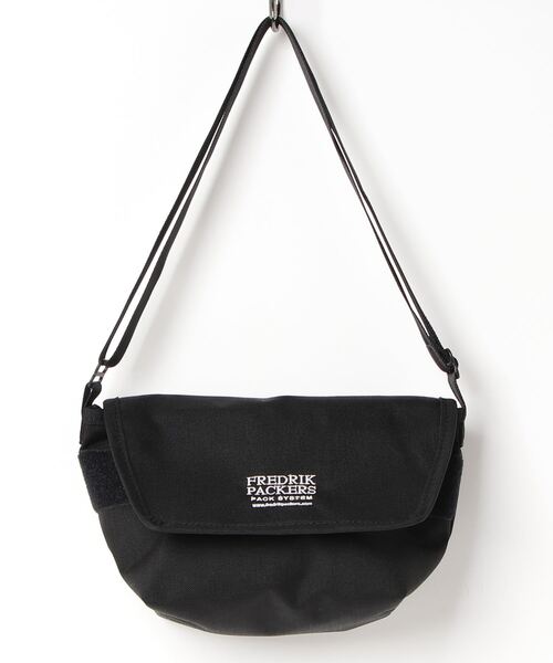 「FREDRIK PACKERS」 メッセンジャーバッグ ONESIZE ブラック レディース_画像6