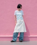 スカート INDIAレースエプロンスカート 6...の詳細画像1