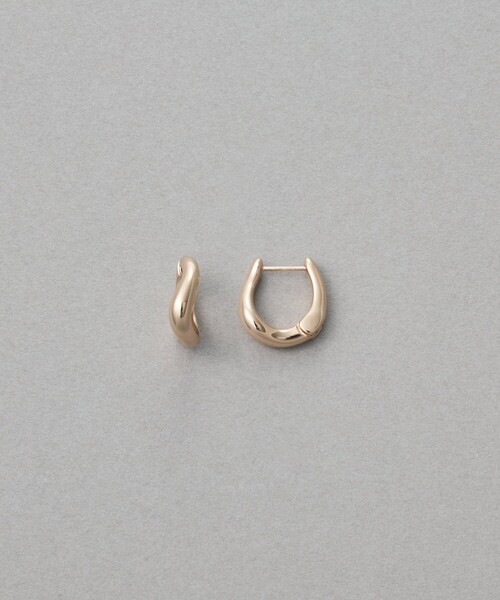 ete エテ　ハグピアス　ゴールド ete（エテ） ピアス ニュアンス ハグピアス レディース : ZOZOTOWN