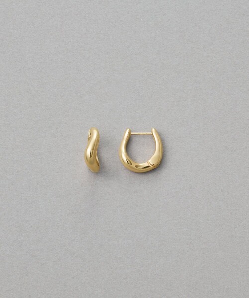 ete エテ　ハグピアス　ゴールド ete（エテ） ピアス ニュアンス ハグピアス レディース : ZOZOTOWN
