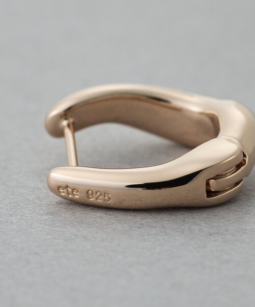 ete ハグピアス イエローゴールド ete（エテ） ピアス ニュアンス ハグピアス レディース : ZOZOTOWN