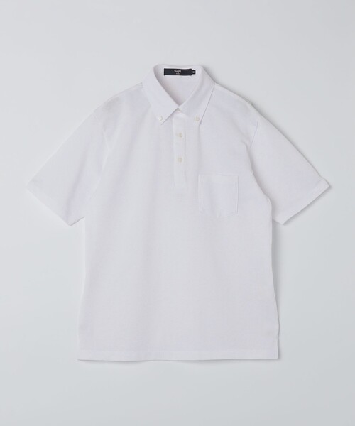 「SHIPS Colors」 半袖ポロシャツ X-LARGE ネイビー メンズ_画像3
