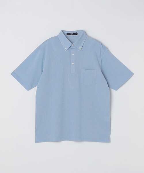 「SHIPS Colors」 半袖ポロシャツ X-LARGE ネイビー メンズ_画像7