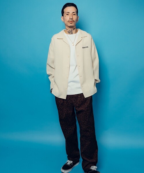 「Subciety」 長袖シャツ LARGE ホワイト メンズ_画像6