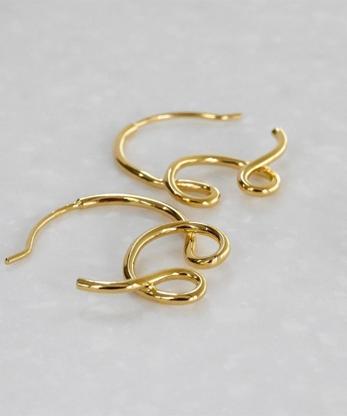 「sowi」 ピアス（両耳用） フリ- シルバー レディース_画像5