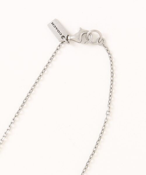 【新品未使用】COACH ネックレス アクセサリー　ファッション　古着　メンズ COACH（コーチ） ネックレス ONE シルバー系その他 メンズ : ZOZOTOWN